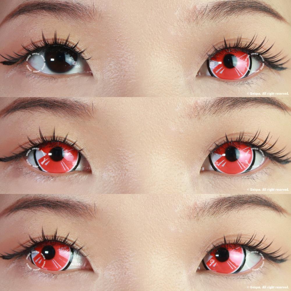 Sweety Mini Sclera Anime Red (1 lens/pack) - Image 2