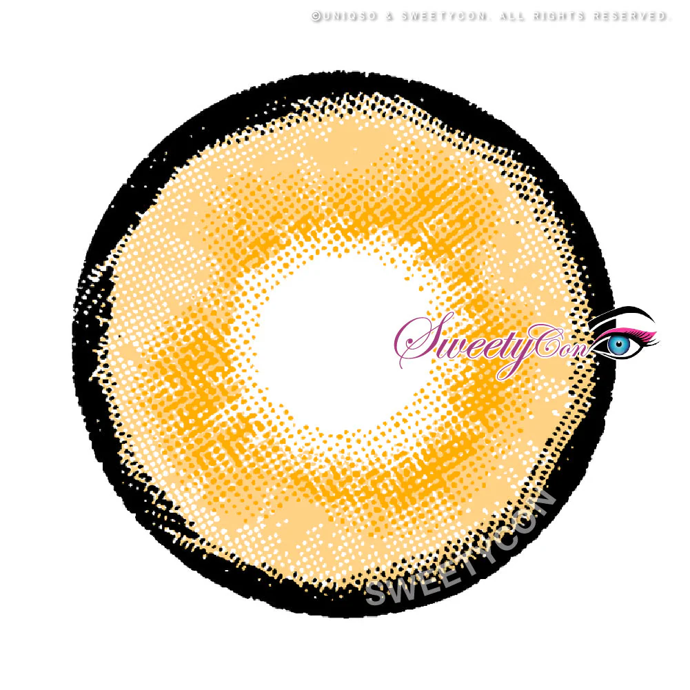 Sweety Mini Sclera Aquaman Yellow (1 lens/pack) - Image 6