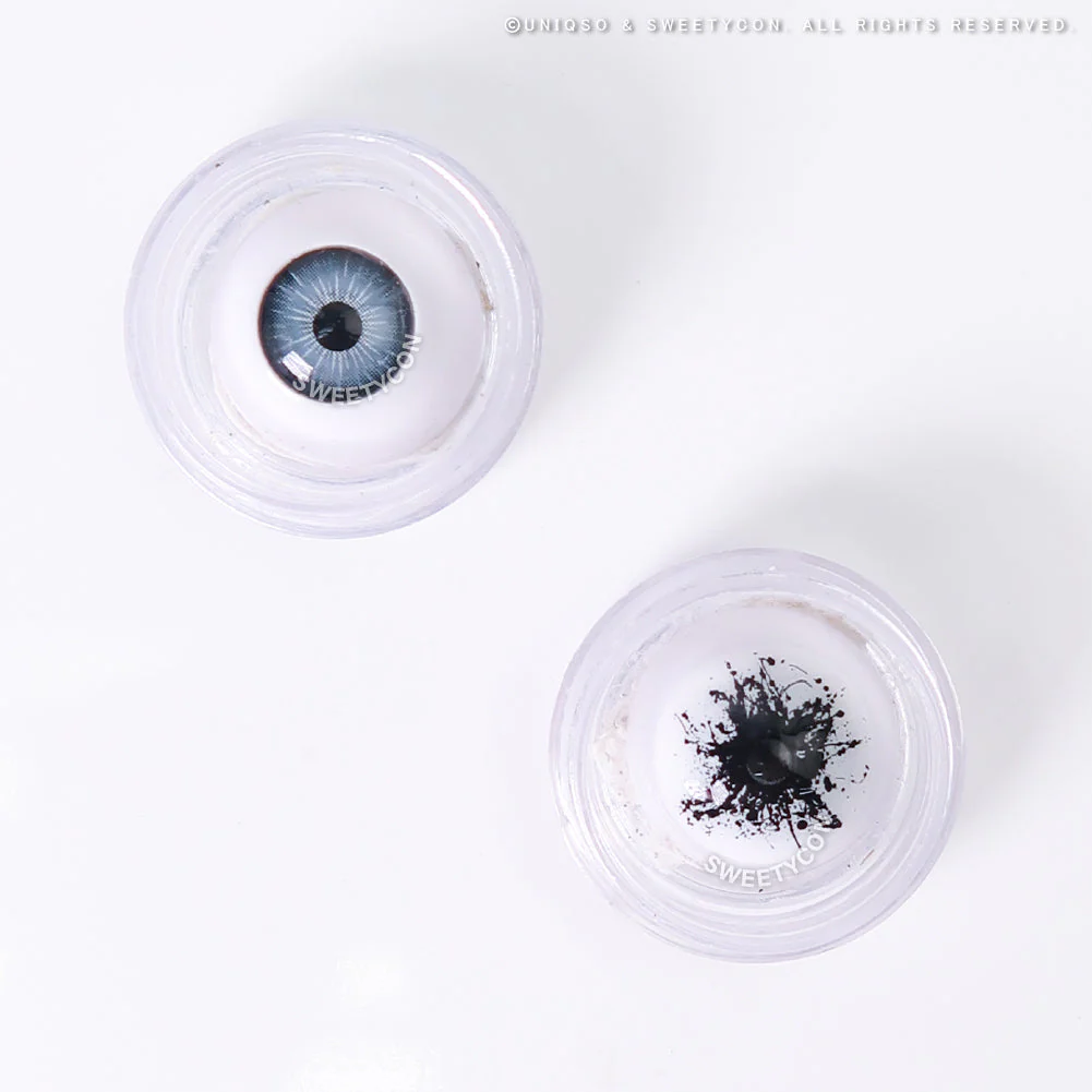 Sweety Mini Sclera Black Splash (1 lens/pack) - Image 4