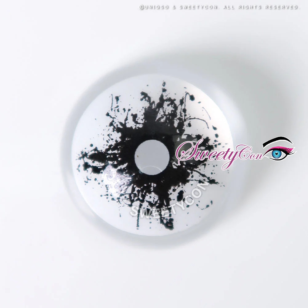 Sweety Mini Sclera Black Splash (1 lens/pack) - Image 5