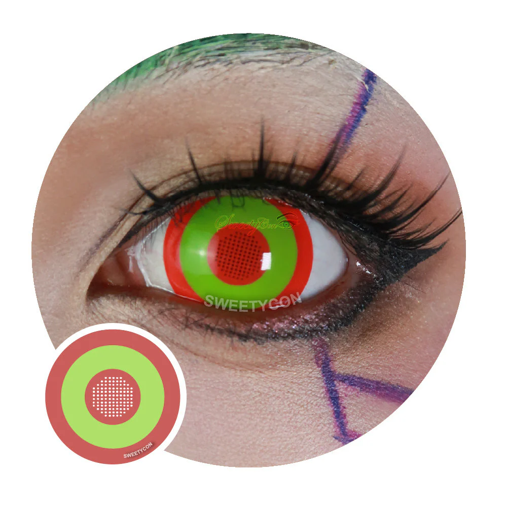 Sweety Mini Sclera Cyber Green (1 lens/pack)
