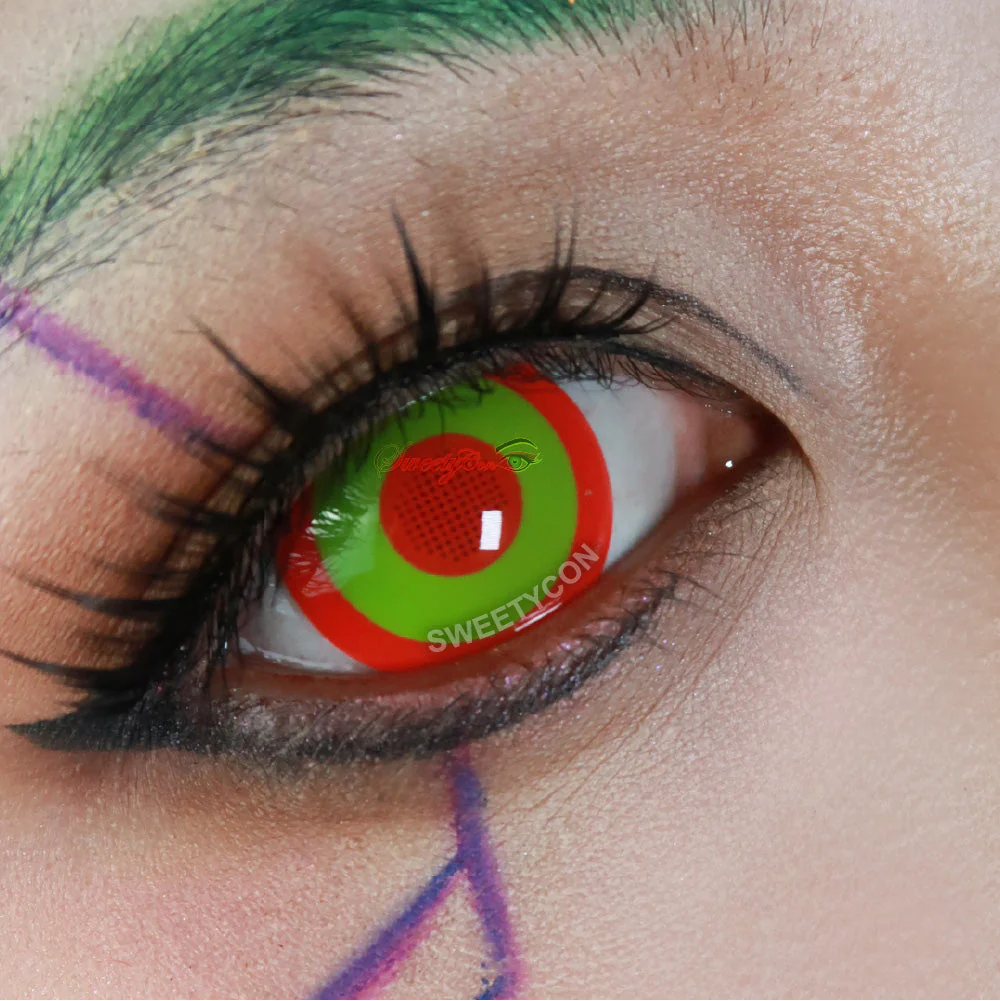 Sweety Mini Sclera Cyber Green (1 lens/pack) - Image 3