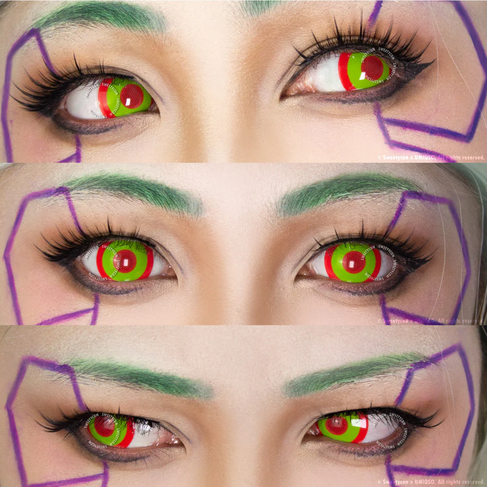 Sweety Mini Sclera Cyber Green (1 lens/pack) - Image 5