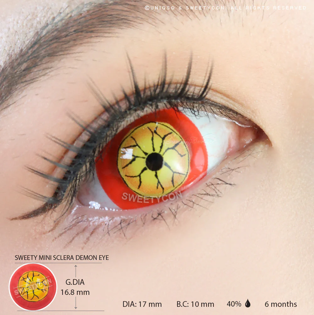 Sweety Mini Sclera Demon Eye (1 lens/pack) - Image 3