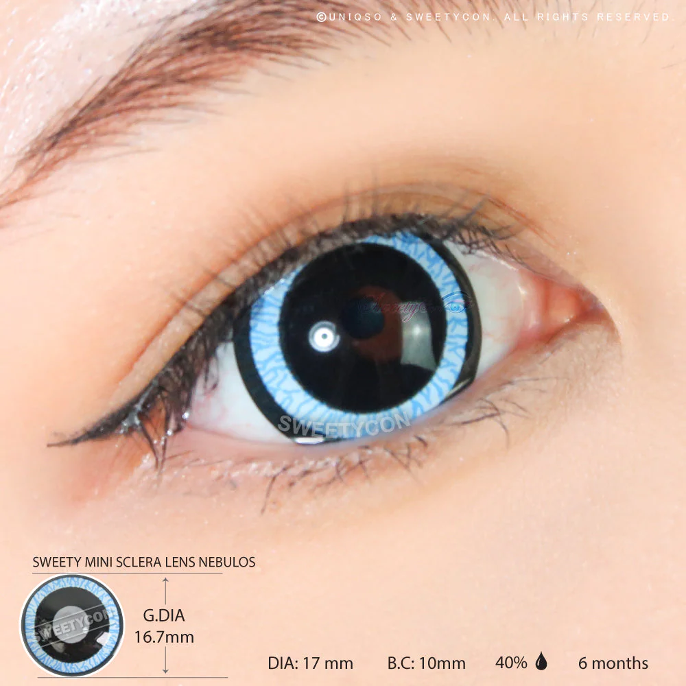 Sweety Mini Sclera Lens Nebulos (1 lens/pack) - Image 2