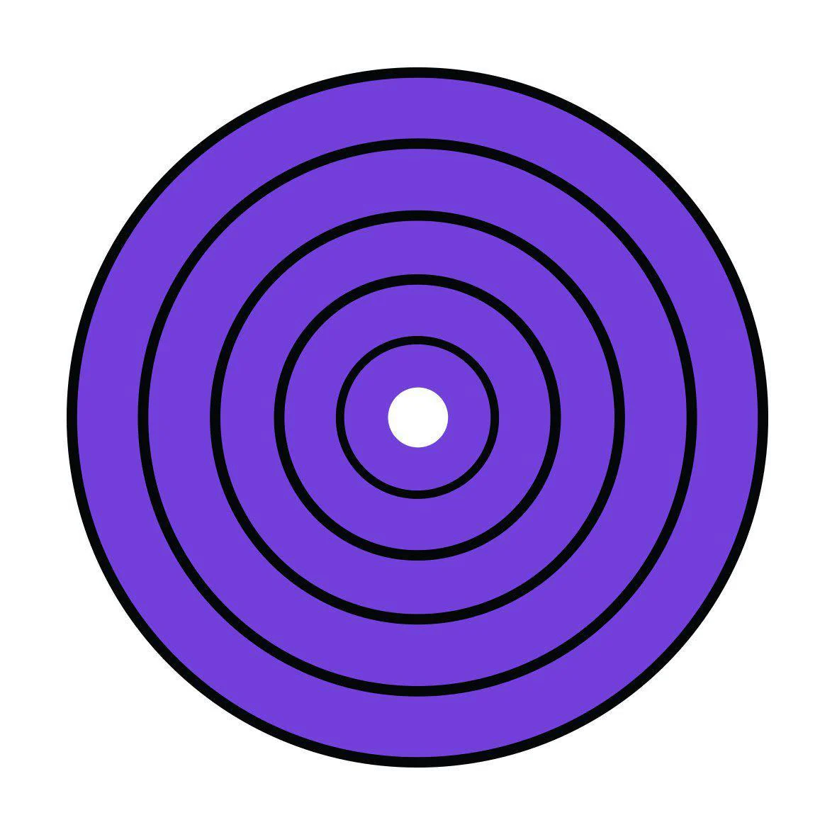 Sweety Mini Sclera Purple Rings (1 lens/pack) - Image 3