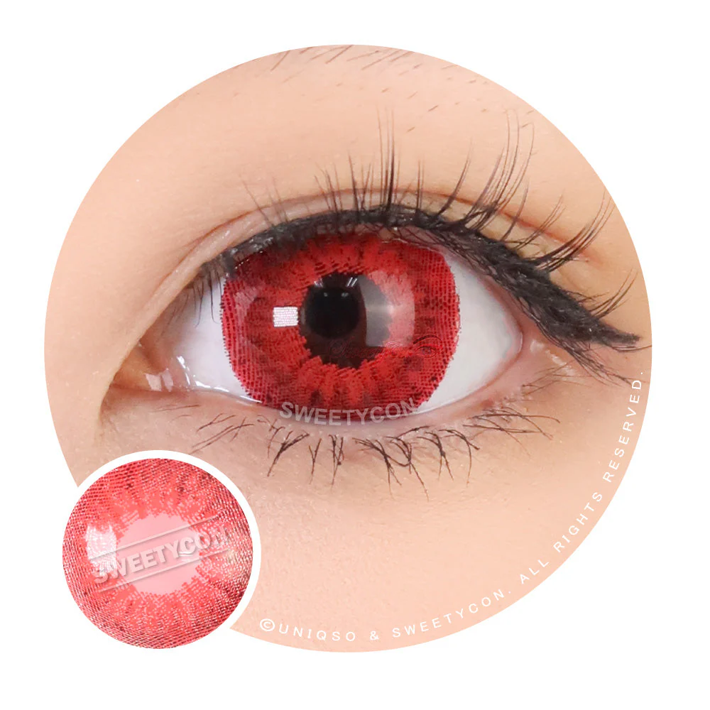 Sweety Mini Sclera Red Devil (1 lens/pack)