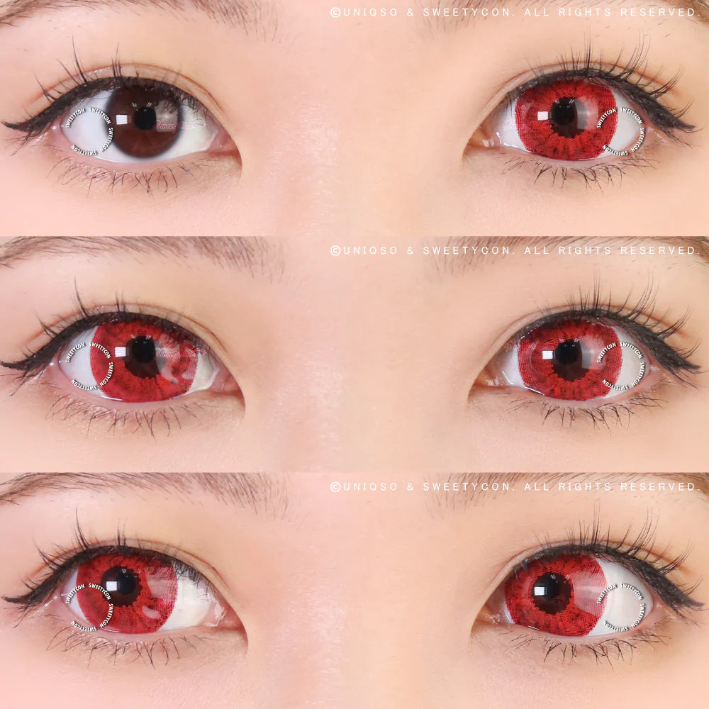 Sweety Mini Sclera Red Devil (1 lens/pack) - Image 2