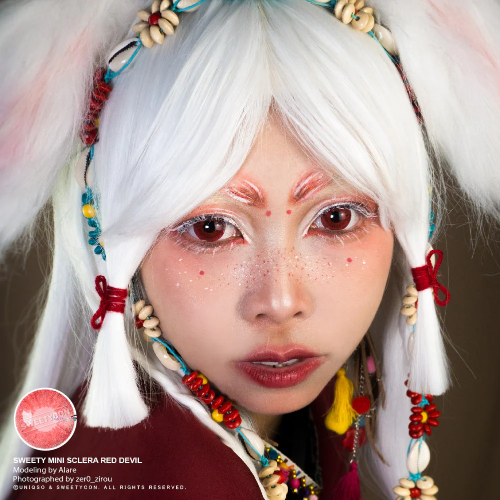 Sweety Mini Sclera Red Devil (1 lens/pack) - Image 5