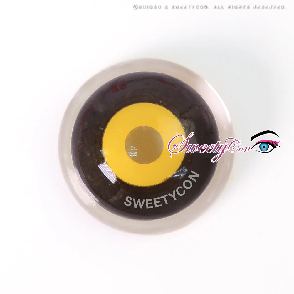 Sweety Mini Sclera Yellow Ghoul (1 lens/pack) - Image 3