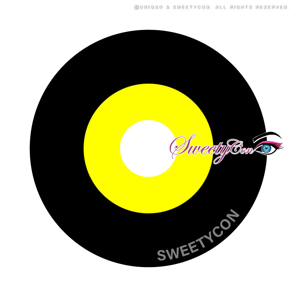 Sweety Mini Yellow Ghoul (1 lens/pack) - Image 6