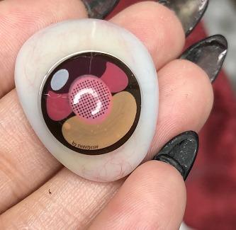 Sweety Momo Heart (1 lens/pack) - Image 8
