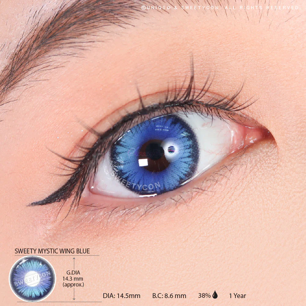 Sweety Mystic Wing Blue (1 lens/pack) - Image 3