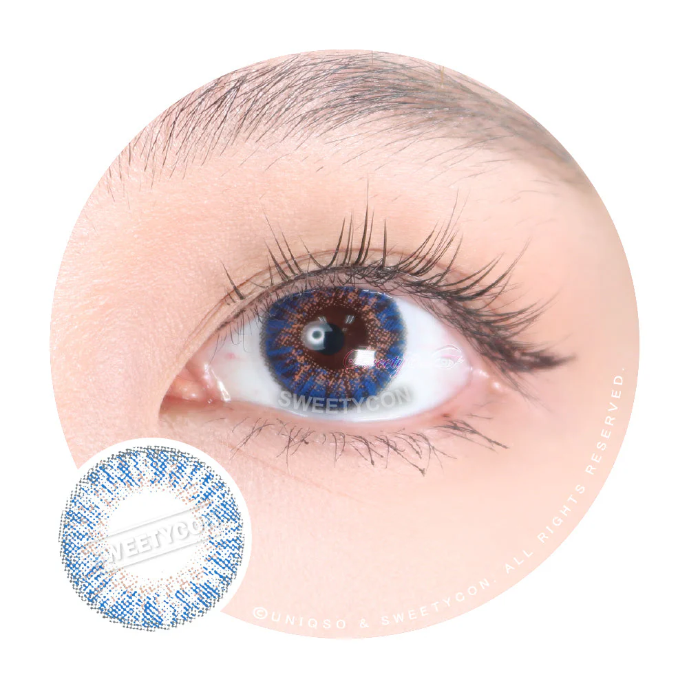 Sweety Ocean Blue Hazel (1 lens/pack)