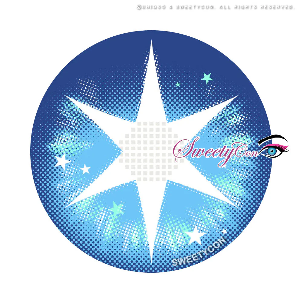 Sweety Pop Star Blue (1 lens/pack) - Image 4