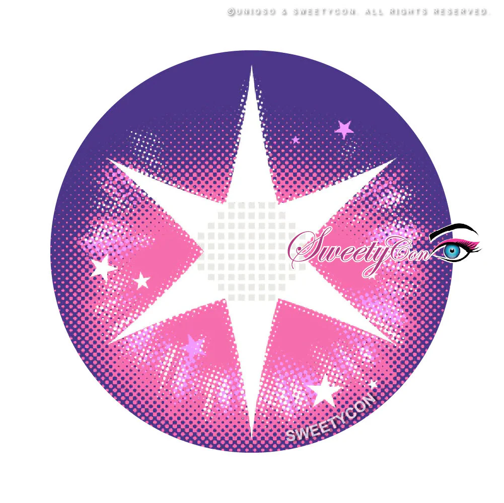 Sweety Pop Star Violet (1 lens/pack) - Image 6