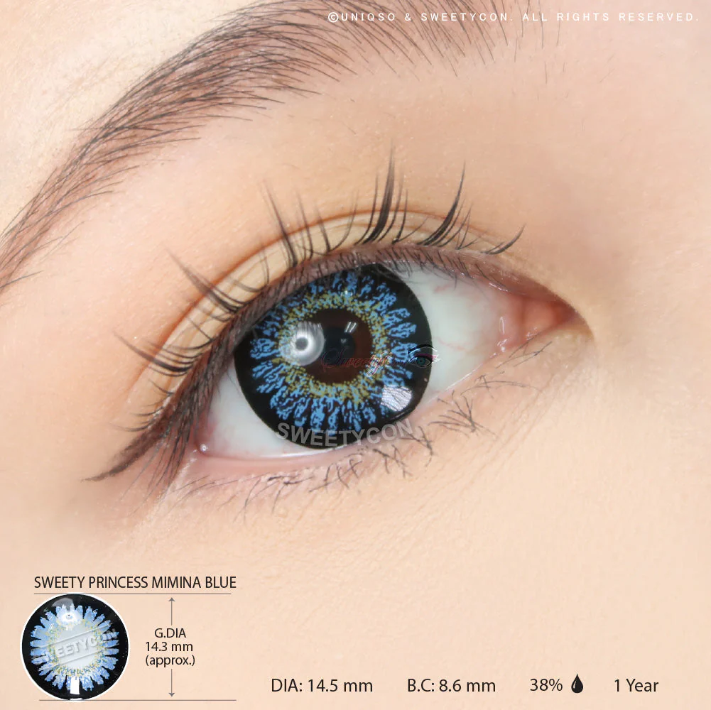 Sweety Princess Mimina Blue (1 lens/pack) - Image 4