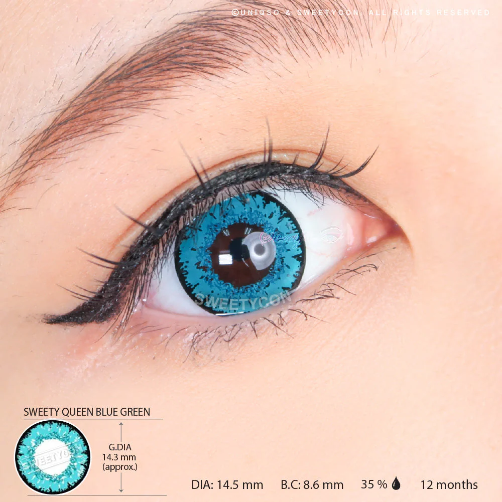 Sweety Queen Blue Green (1 lens/pack) - Image 3