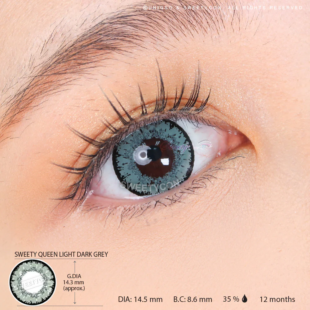 Sweety Queen Dark Grey (1 lens/pack) - Image 3