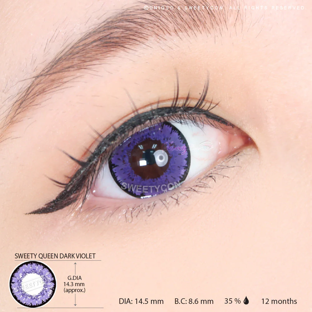 Sweety Queen Dark Violet (1 lens/pack) - Image 3