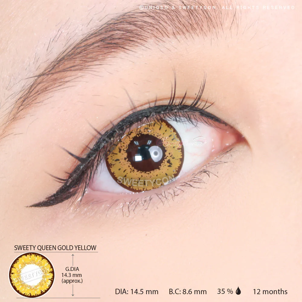 Sweety Queen Gold Yellow (1 lens/pack) - Image 3
