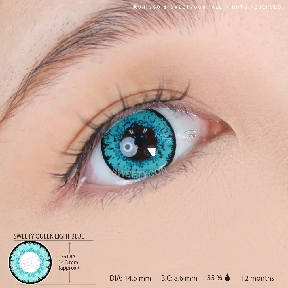 Sweety Queen Light Blue (1 lens/pack) - Image 3