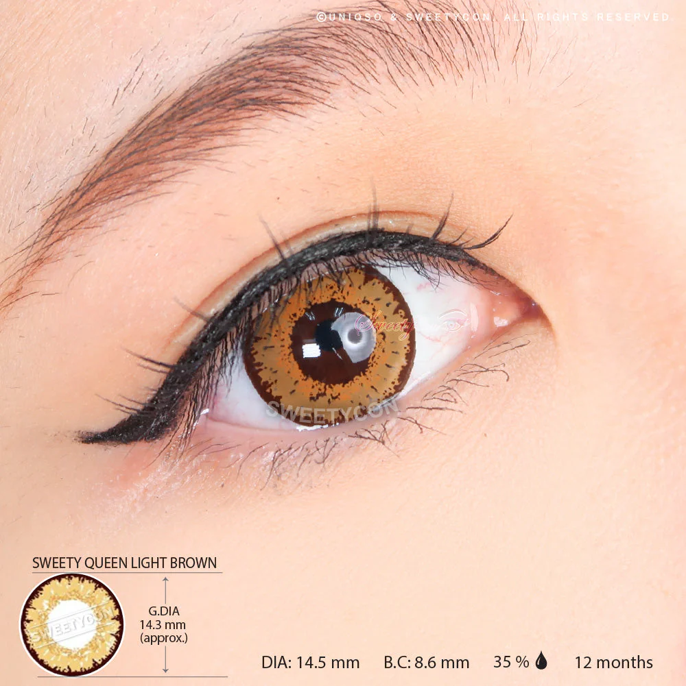 Sweety Queen Light Brown (1 lens/pack) - Image 3