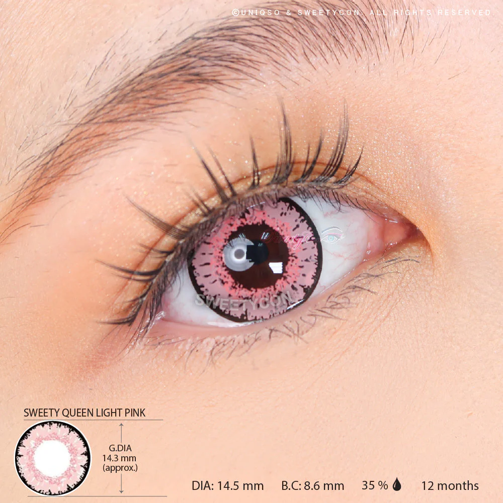 Sweety Queen Light Pink (1 lens/pack) - Image 3