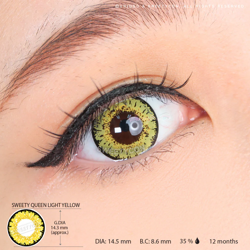 Sweety Queen Light Yellow (1 lens/pack) - Image 3