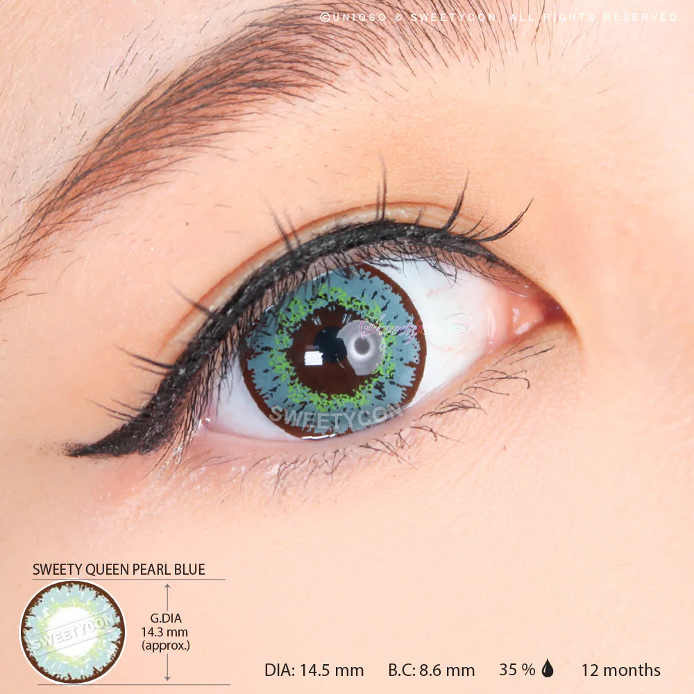 Sweety Queen Pearl Blue (1 lens/pack) - Image 3