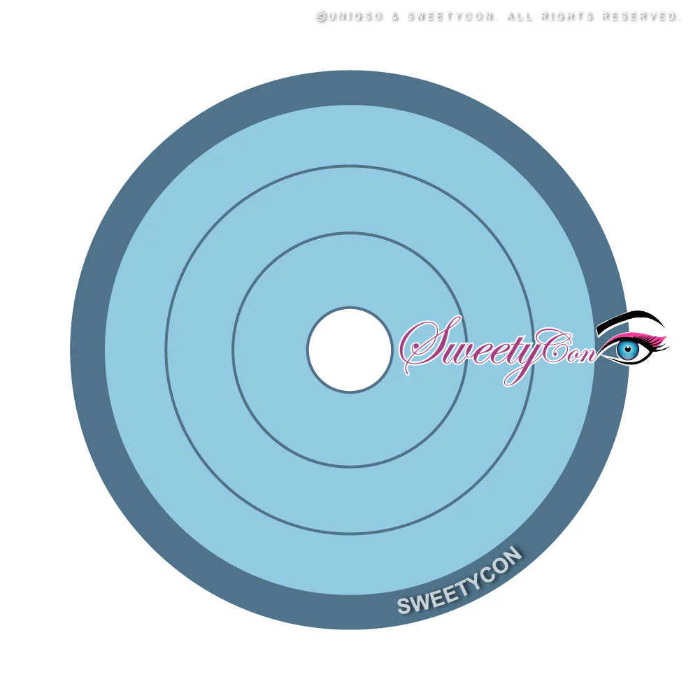 Sweety Crazy Rings Blue (1 lens/pack) - Image 6