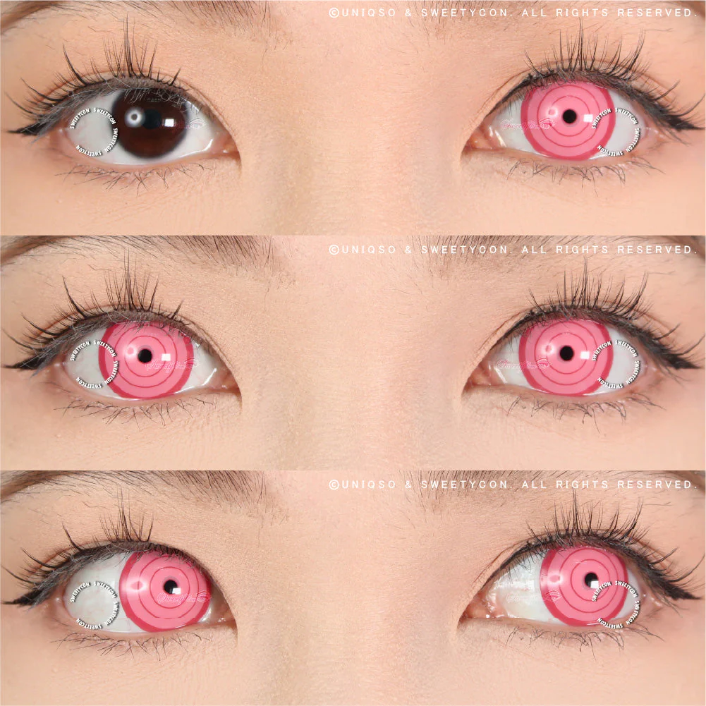 Sweety Crazy Rings Pink (1 lens/pack) - Image 2