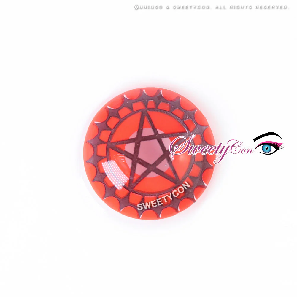 Sweety Red Pentagram (1 lens/pack) - Image 5