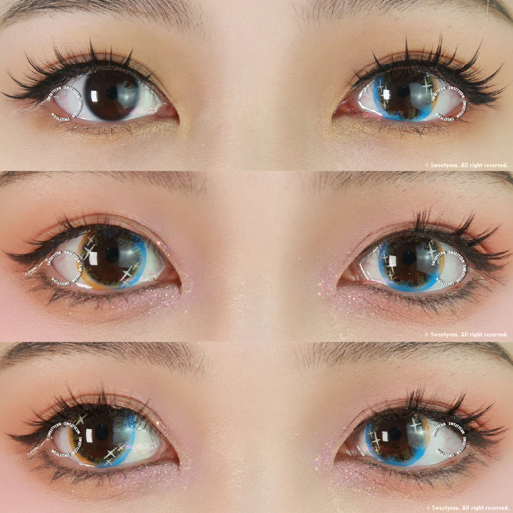 Sweety Shining Stars Blue (1 lens/pack) - Image 2