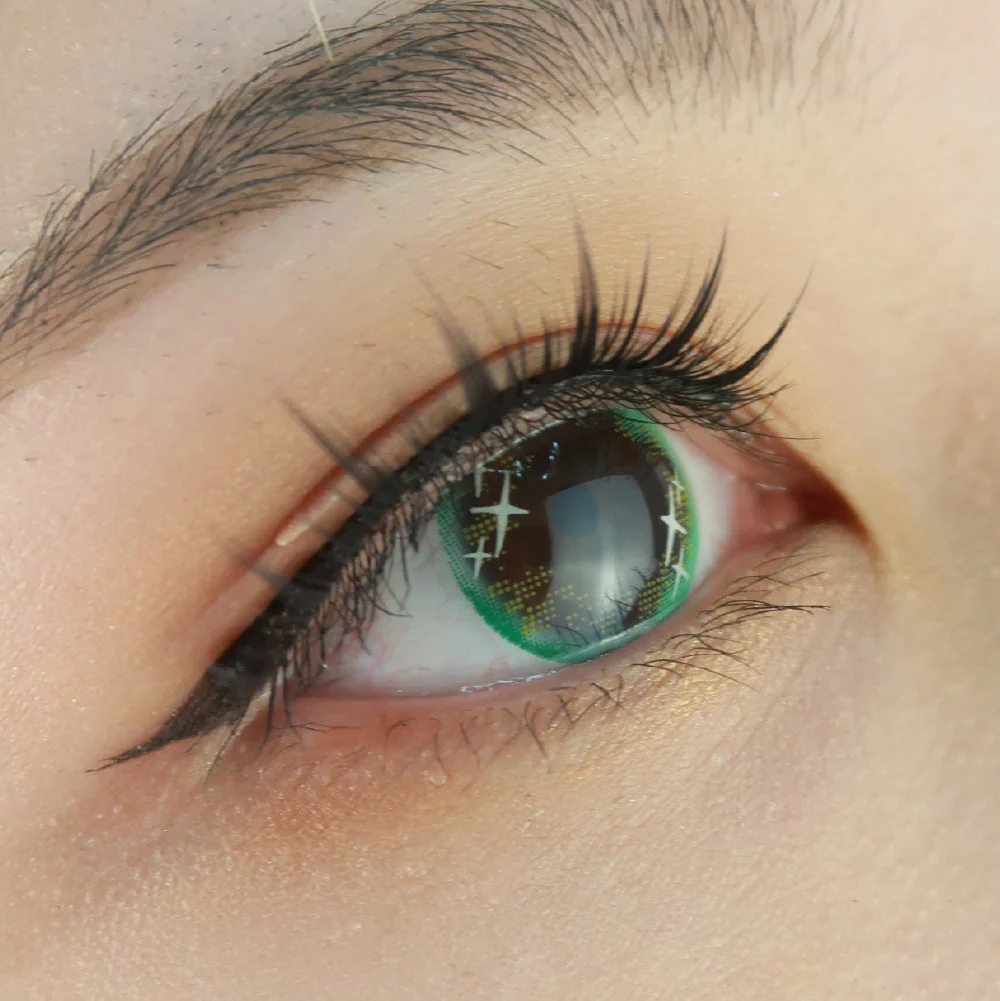 Sweety Shining Stars Green (1 lens/pack) - Image 4
