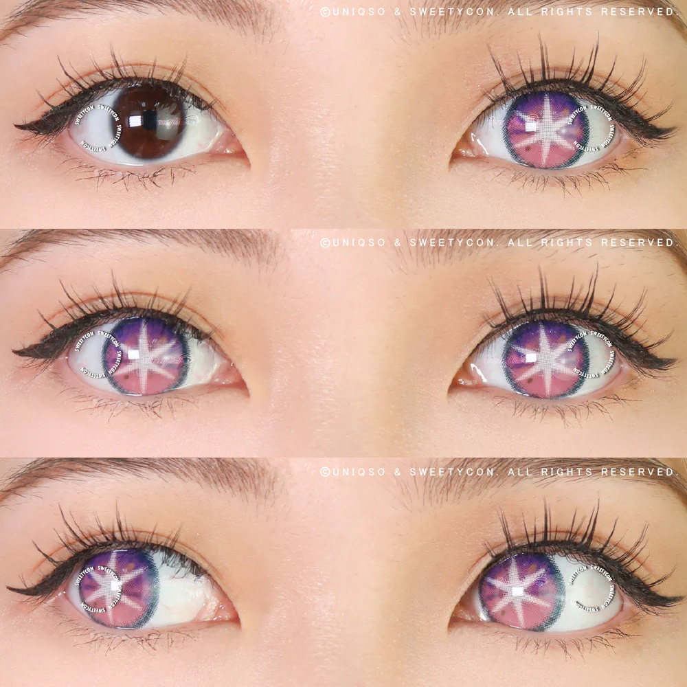 Sweety Star Idol Violet (1 lens/pack) - Image 2
