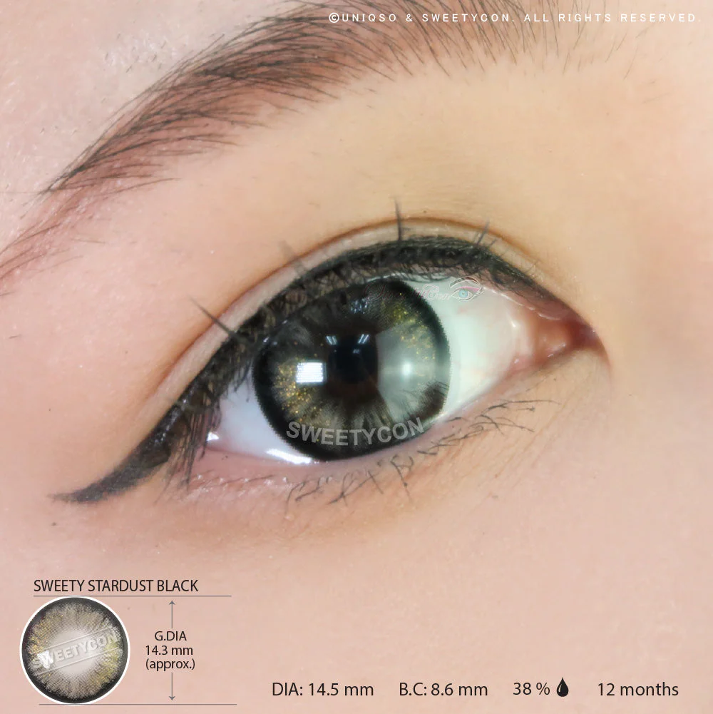 Sweety Stardust Black (1 lens/pack) - Image 3
