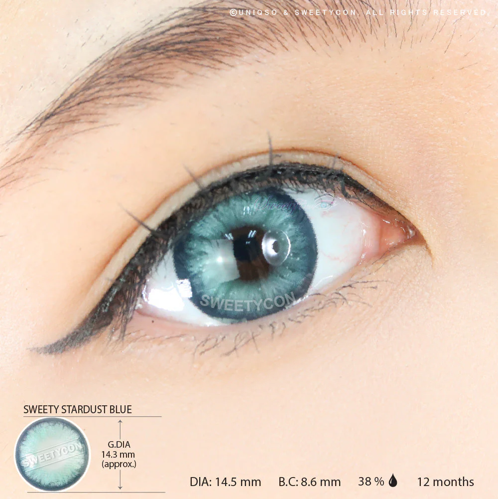 Sweety Stardust Blue (1 lens/pack) - Image 3