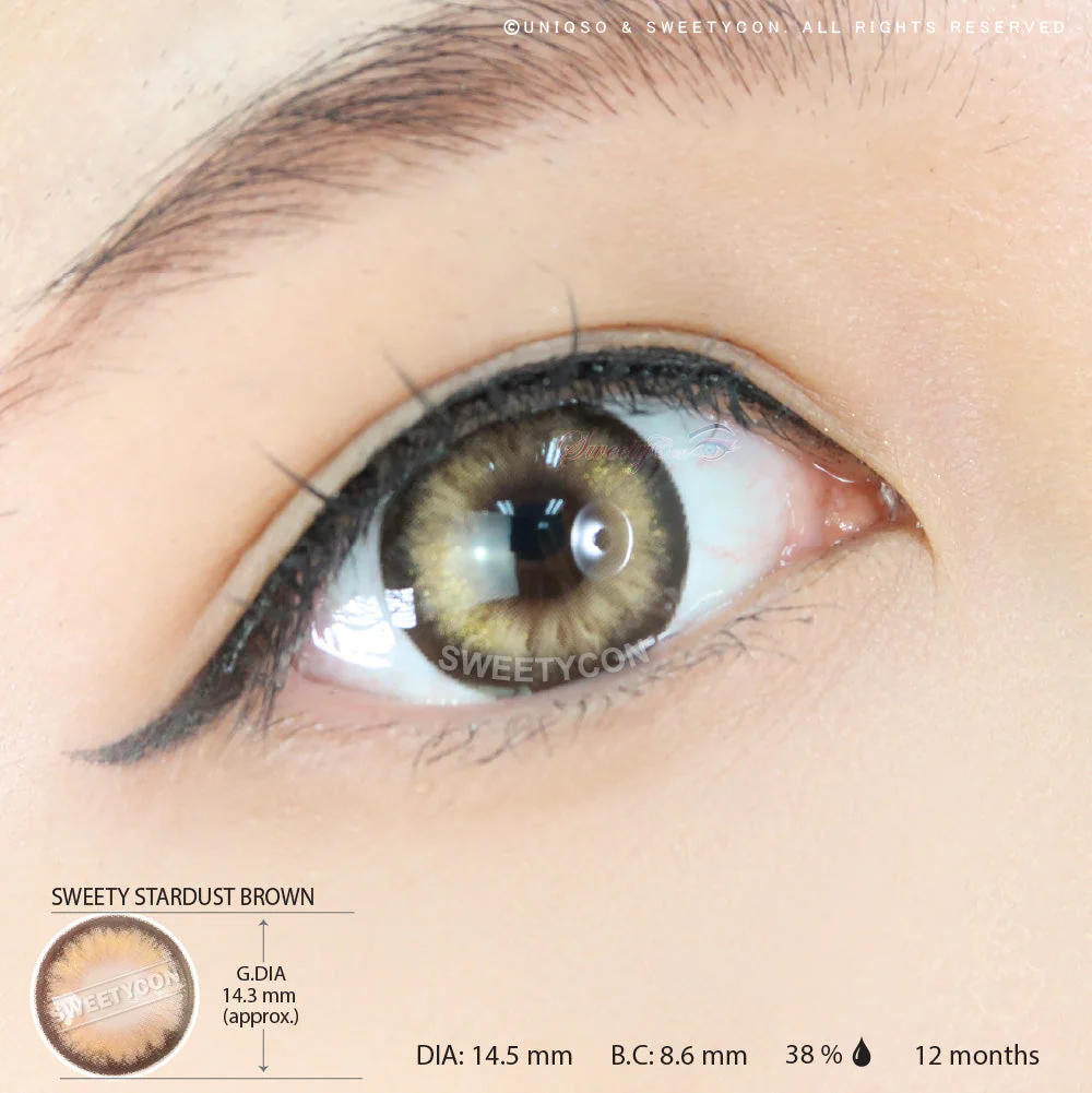 Sweety Stardust Brown (1 lens/pack) - Image 3