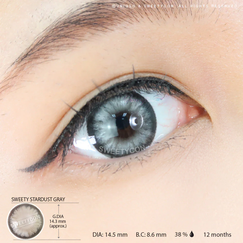 Sweety Stardust Gray (1 lens/pack) - Image 3