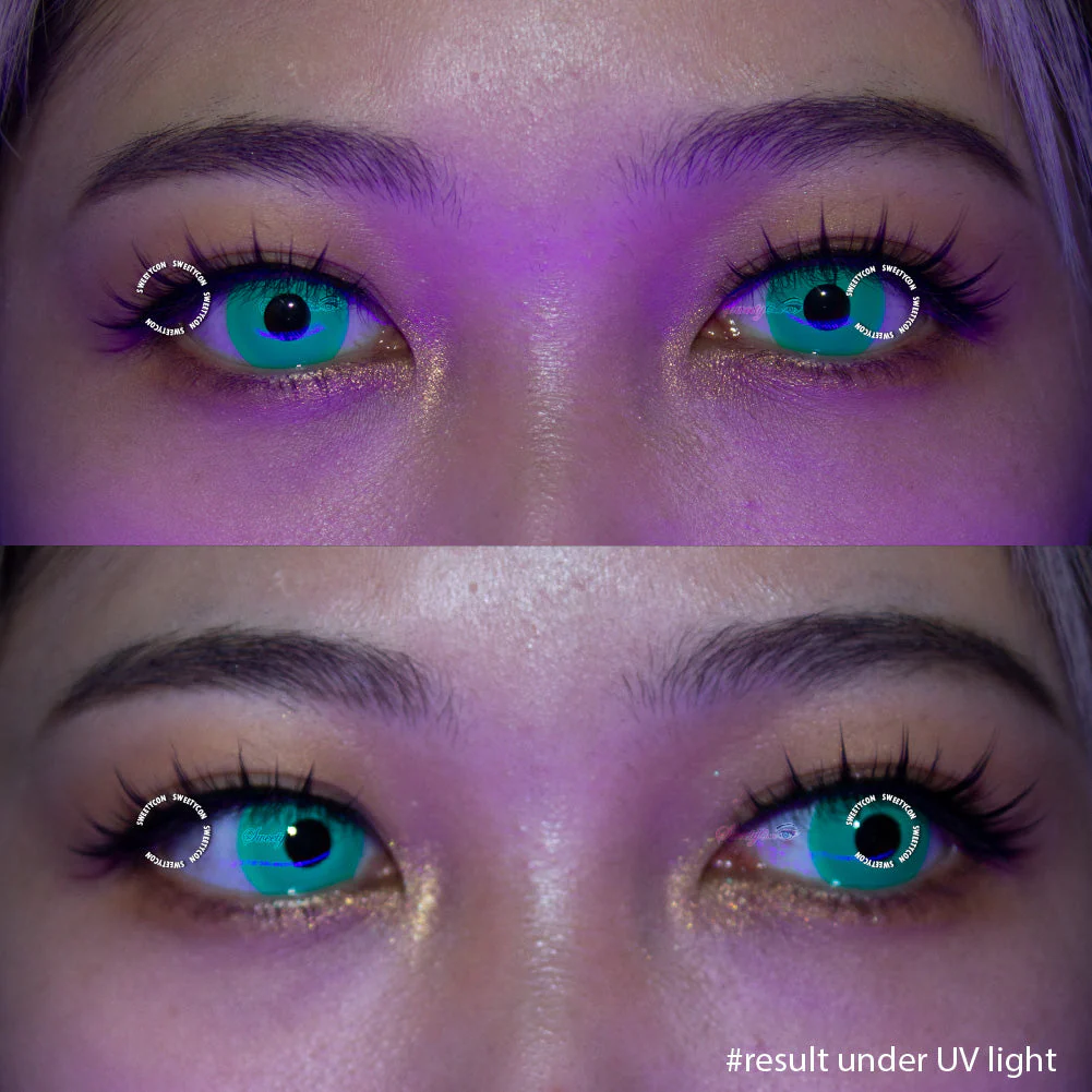 Sweety Crazy UV Glow Green (1 lens/pack) - Image 3
