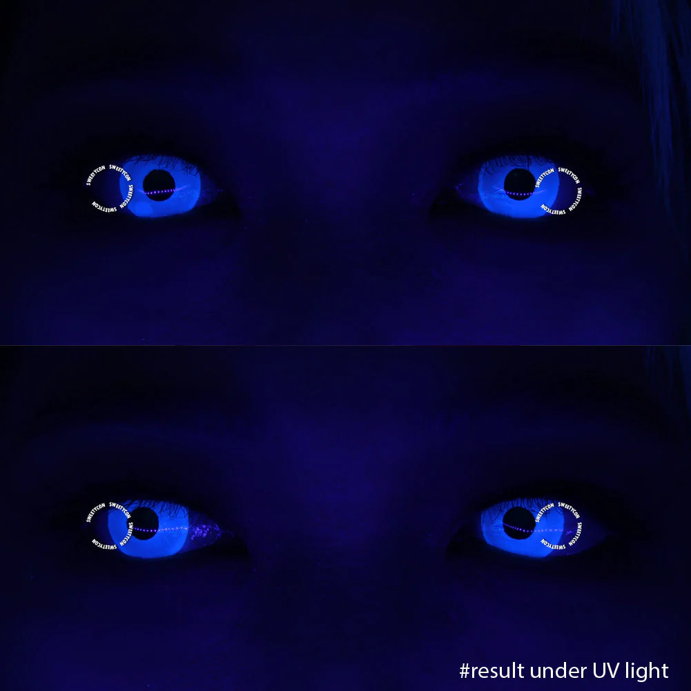 Sweety Crazy UV Glow White (1 lens/pack) - Image 3
