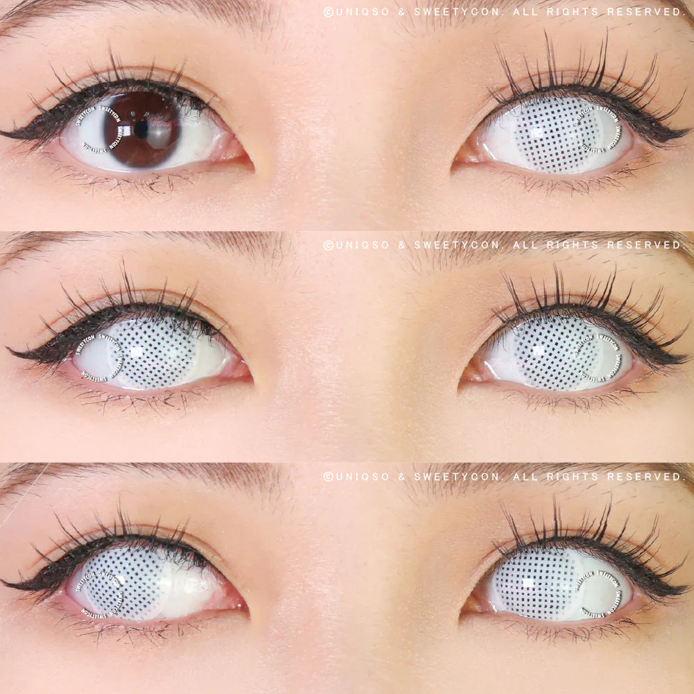 Sweety Crazy UV White Mesh (1 lens/pack) - Image 2