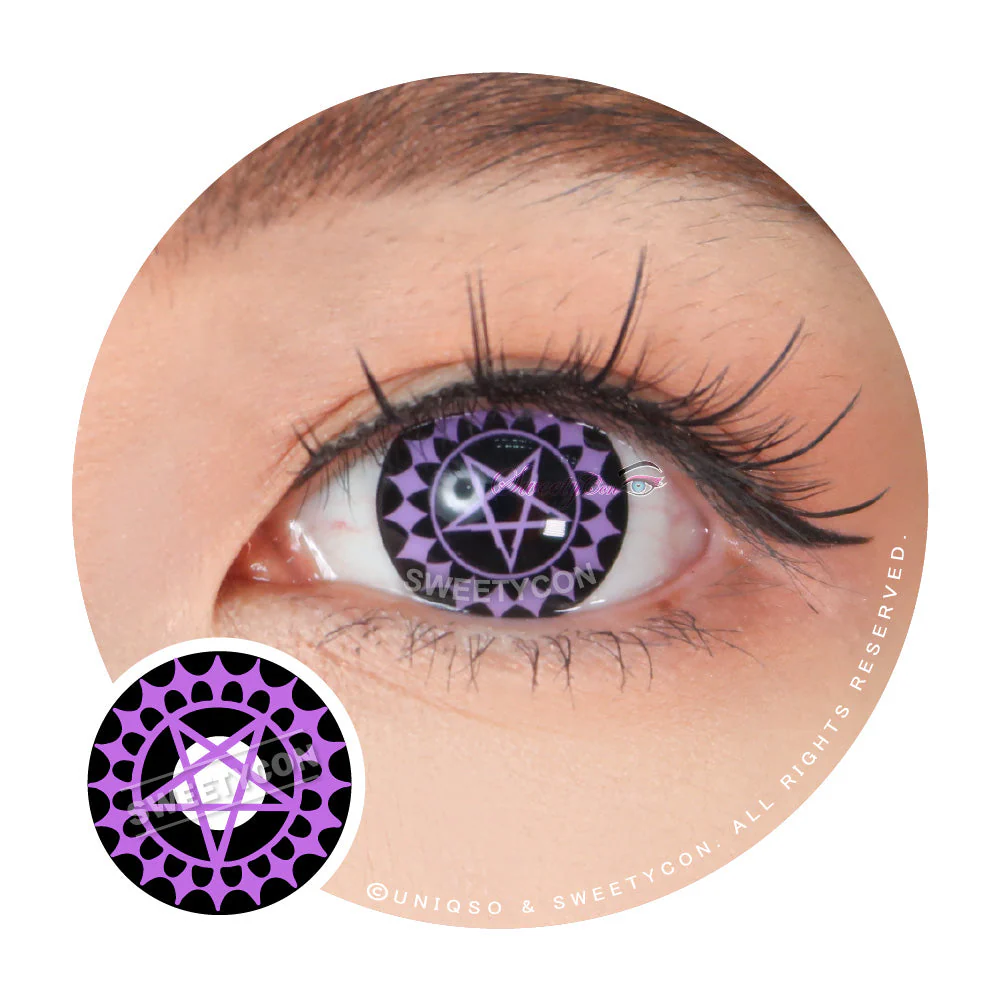 Sweety Violet Pentagram (1 lens/pack)
