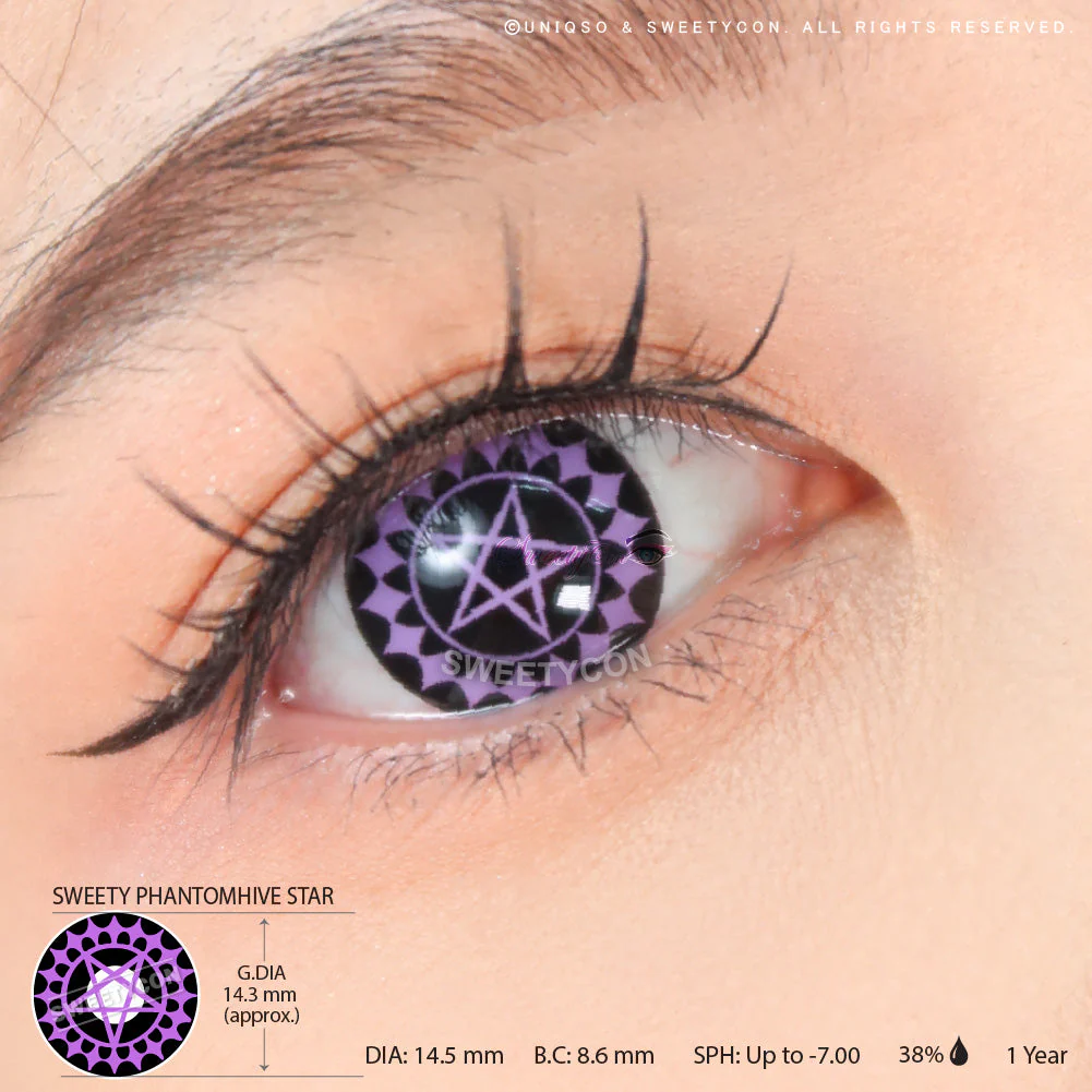 Sweety Violet Pentagram (1 lens/pack) - Image 3