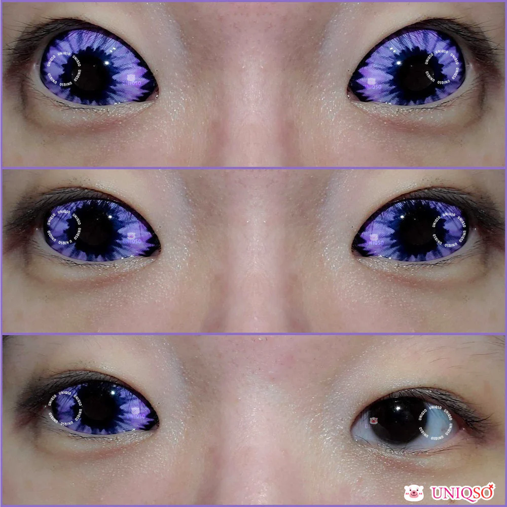 Sweety Violet Sclera Contacts - Elf Purple (1 lens/pack) - Image 3