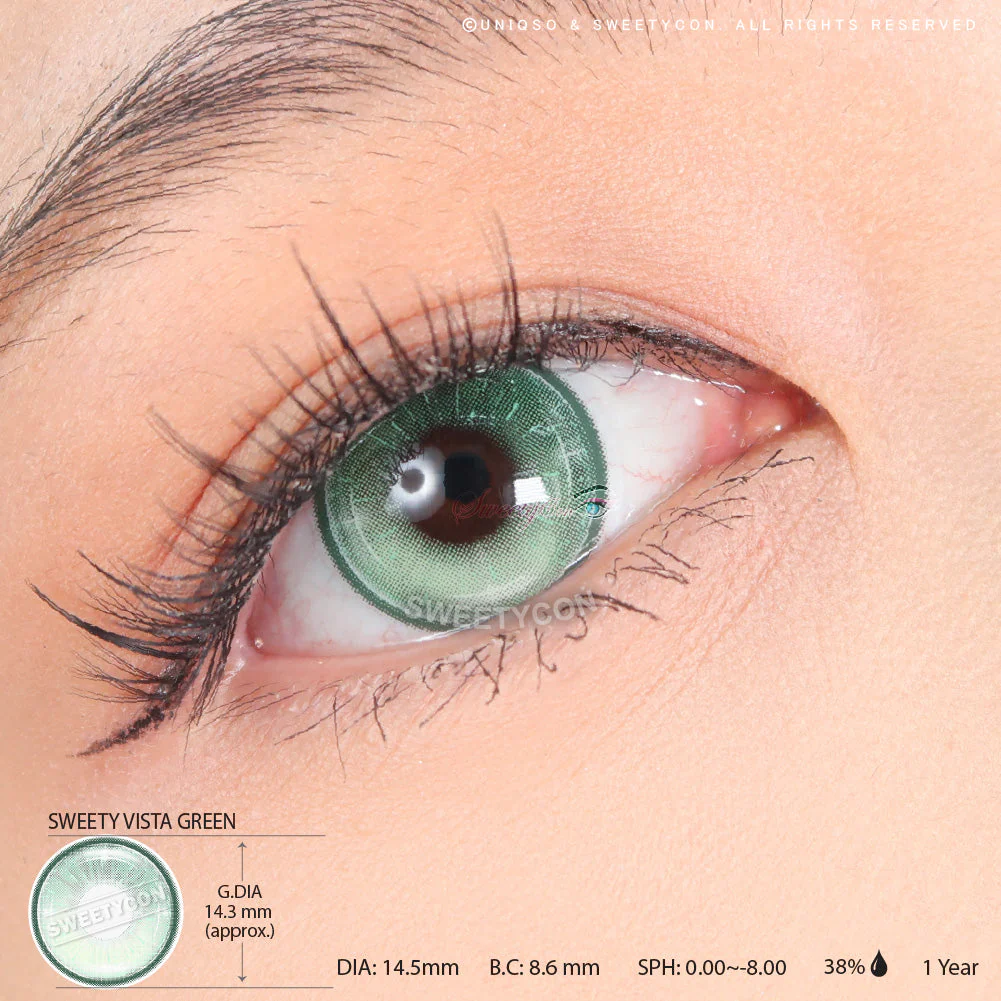 Sweety Vista Green (1 lens/pack) - Image 3