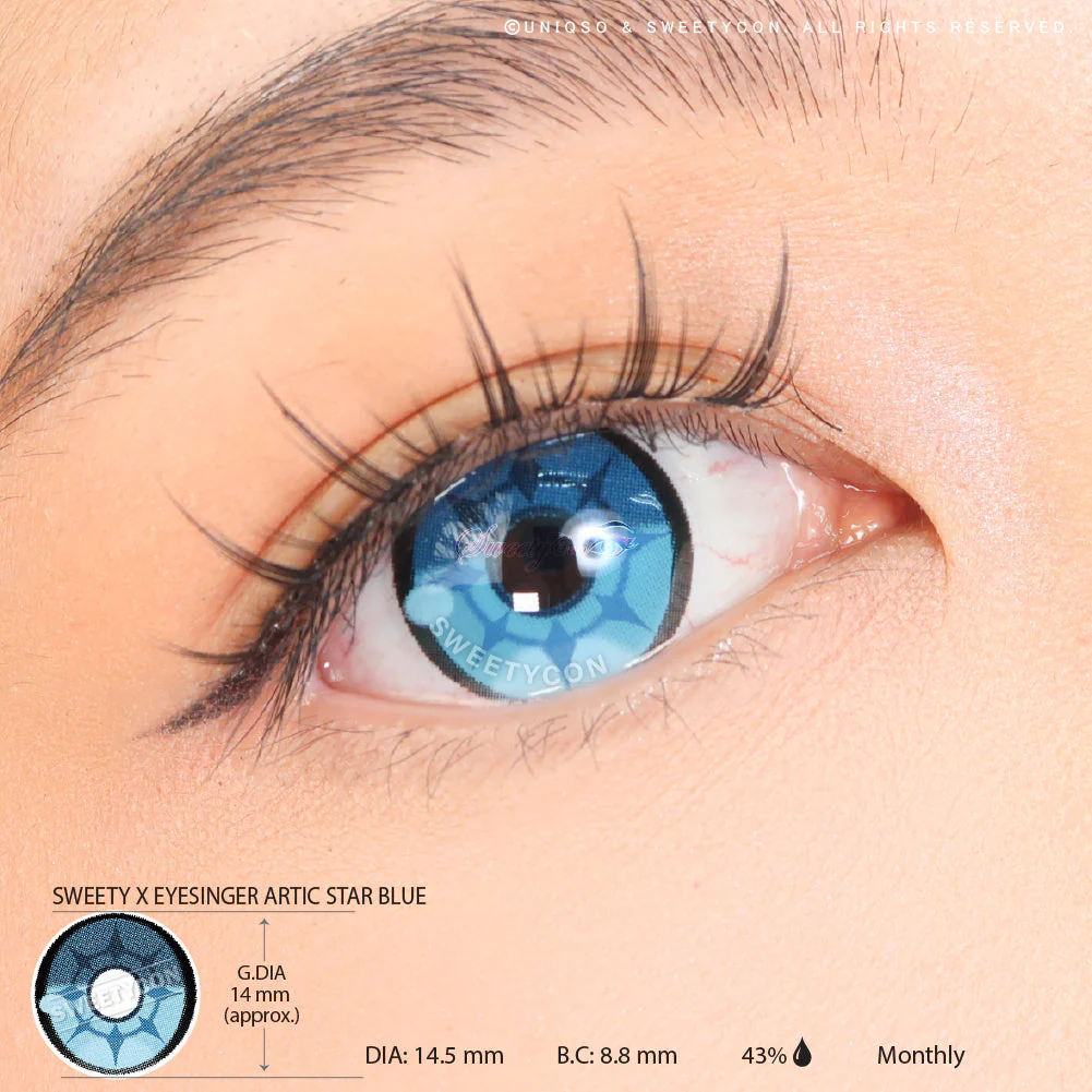 Sweety x Eyesinger Artic Star Blue (2 lenses/pack) - Image 3