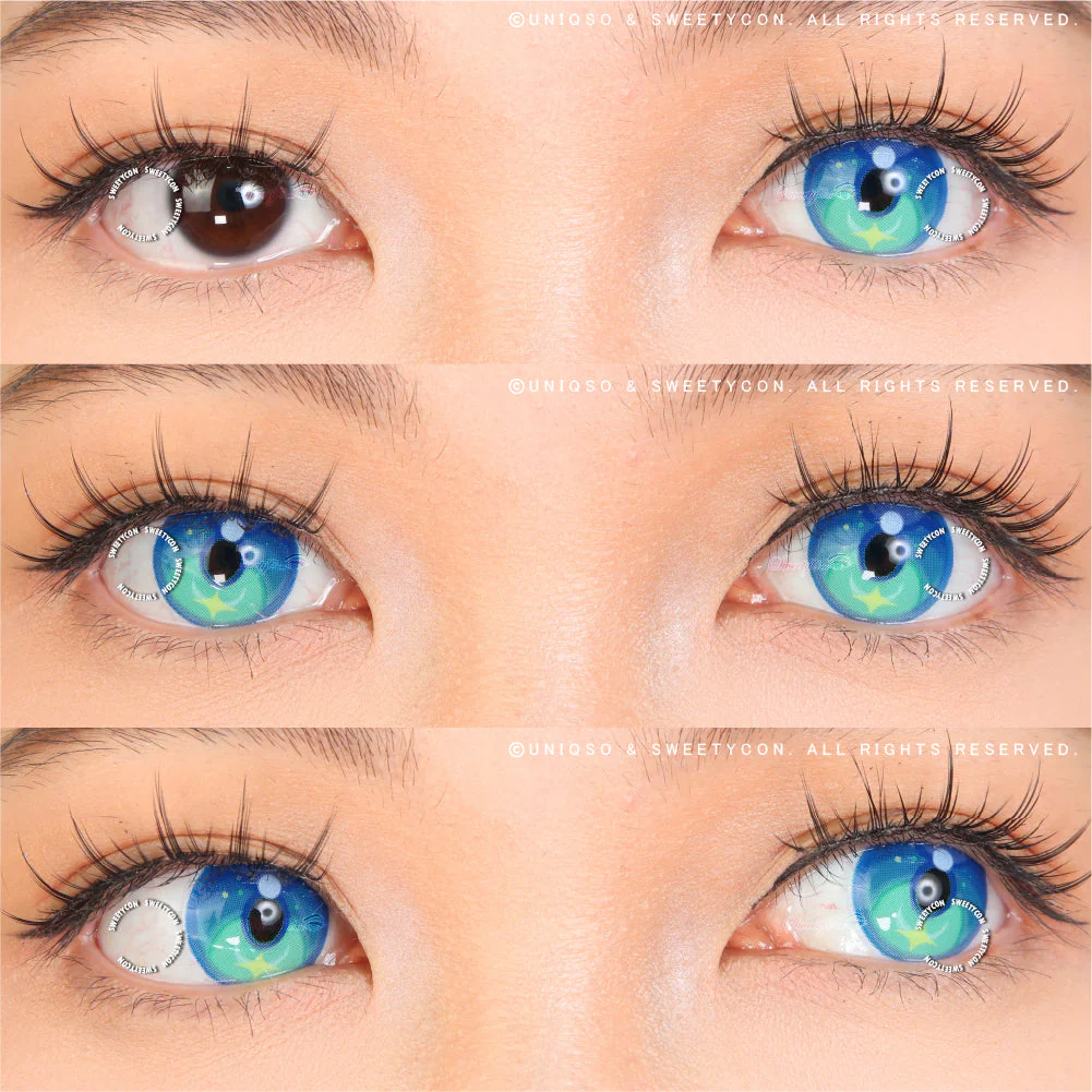 Sweety x Eyesinger Aurora Tide Blue (2 lenses/pack) - Image 2