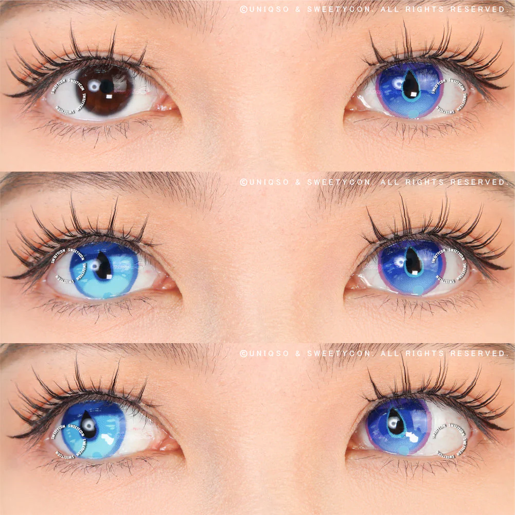 Sweety x Eyesinger Blue Dewdrops (2 lenses/pack) - Image 2